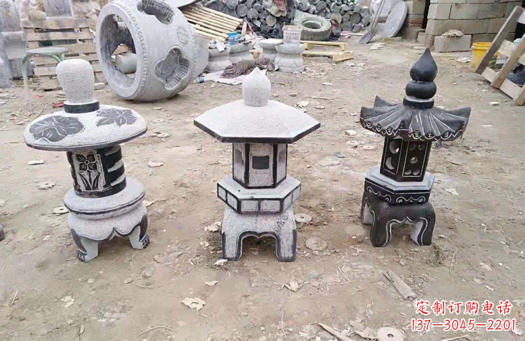 泸州传统仿古石灯雕塑