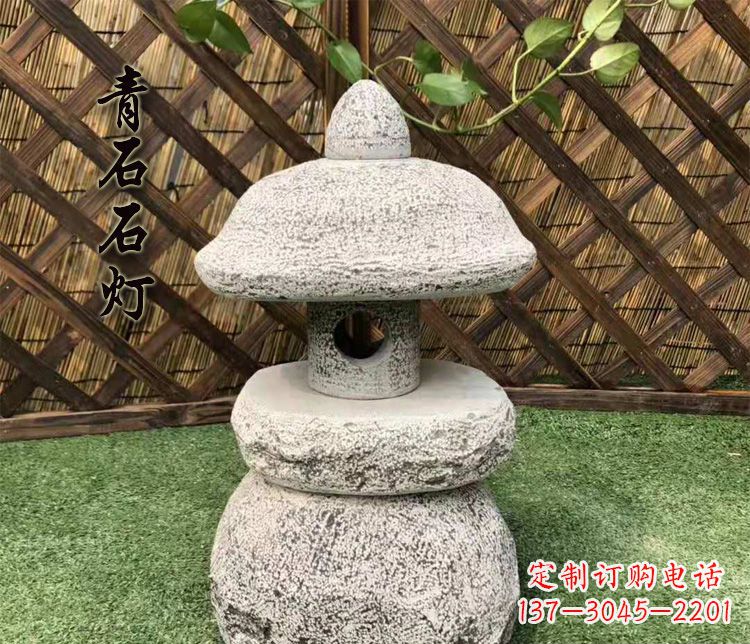 泸州仿古石灯公园照明灯石雕