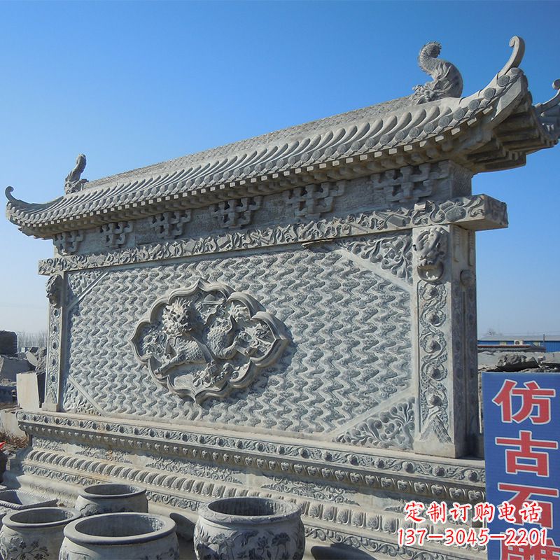 泸州影壁石雕--让时光流转
