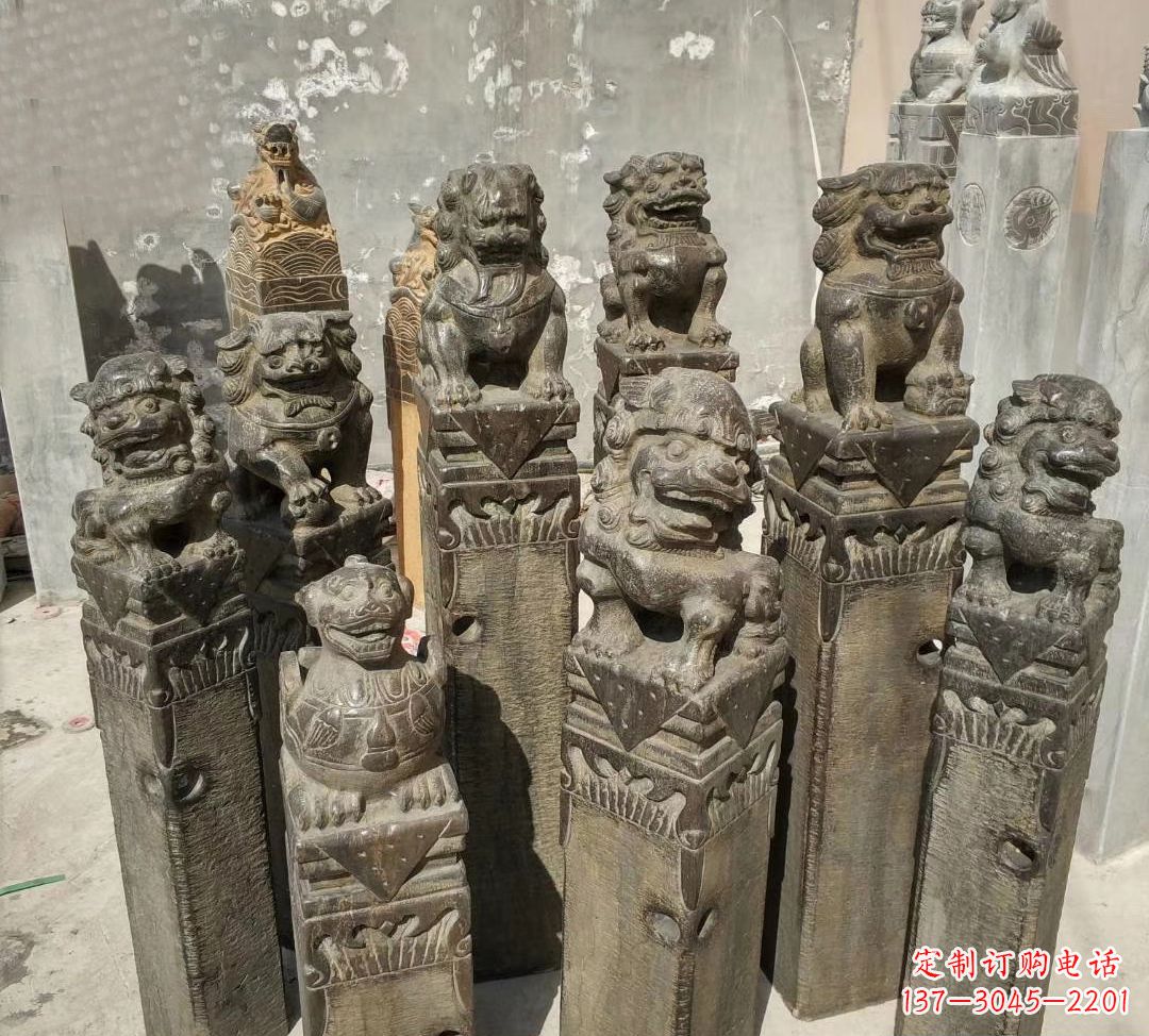 泸州仿古马雕塑,高端定制艺术石雕