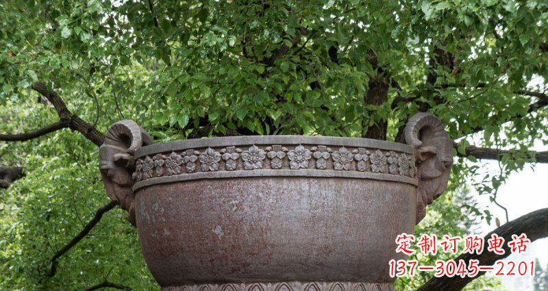 泸州中领雕塑仿古水缸铜雕
