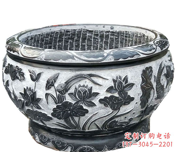 泸州传承古典,精致仿古庭院花盆雕塑
