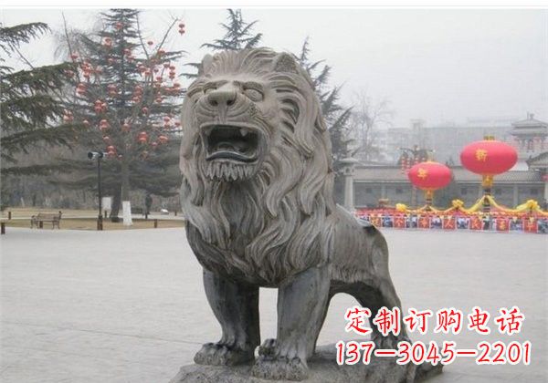 泸州仿古西洋狮子石雕