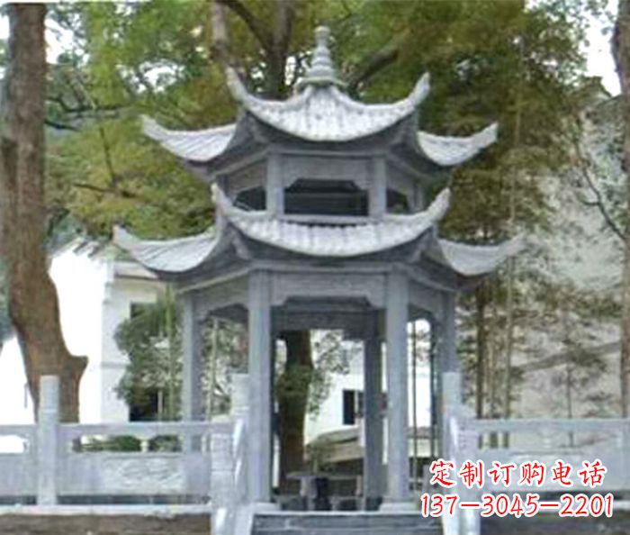 泸州中领雕塑凉亭石雕——传承古典精髓,融情于雕塑之中