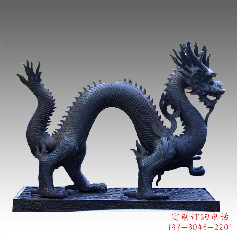 泸州古典风格神龙铜雕