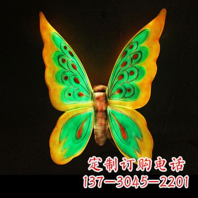 泸州闪耀蝴蝶,精致灯光雕塑