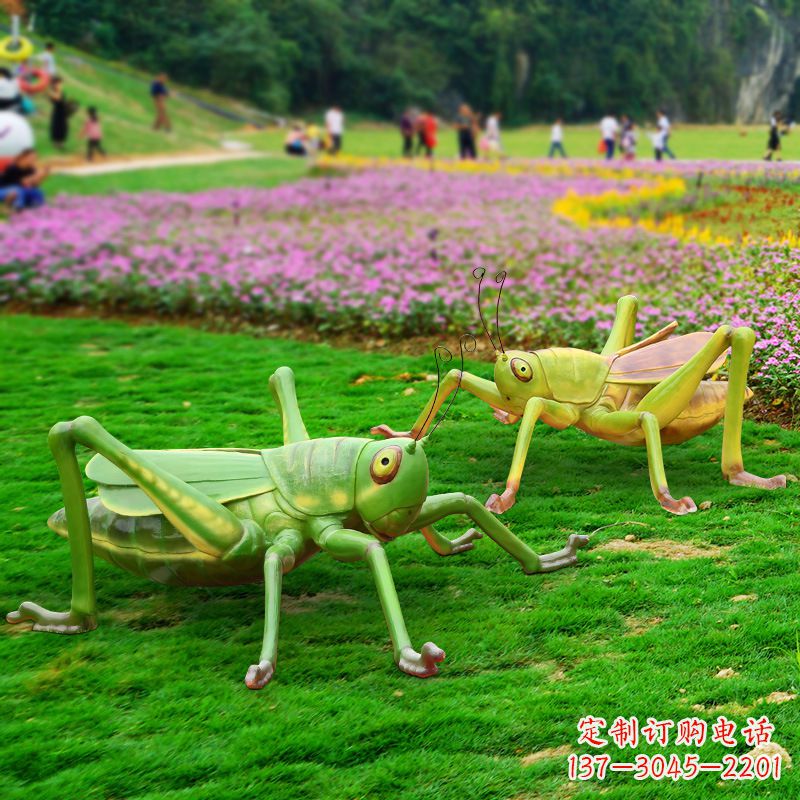 泸州精美蝗虫雕塑摆件