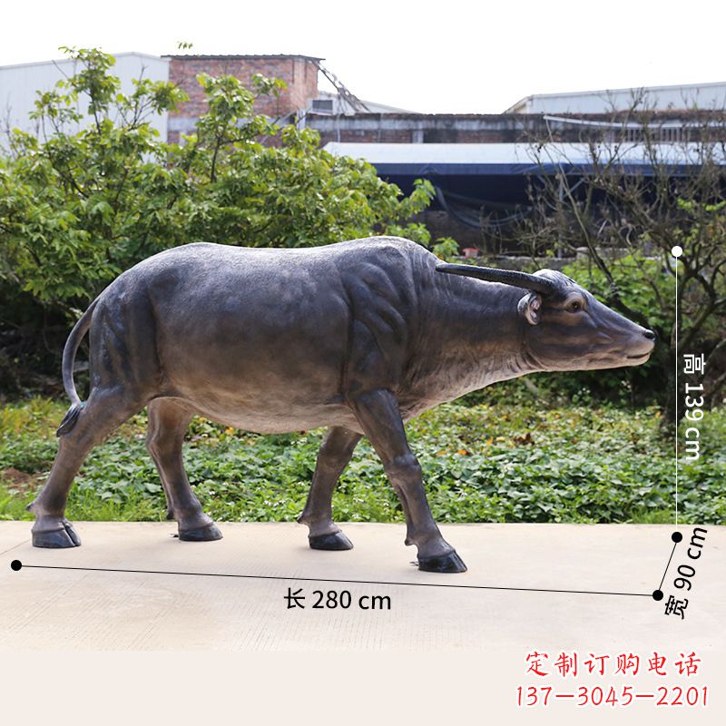泸州仿真水牛雕塑