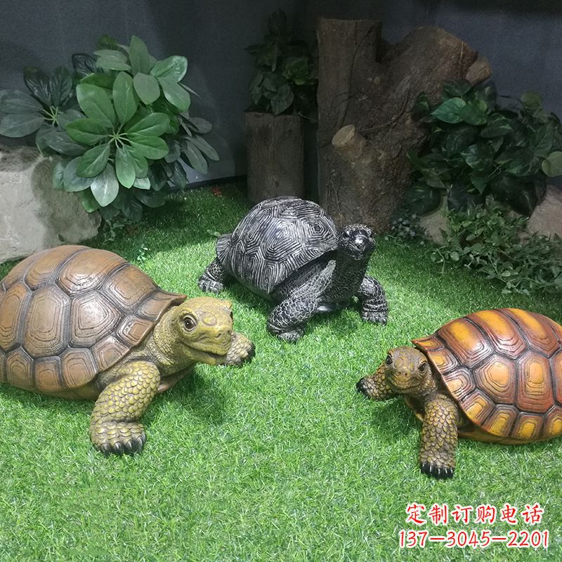 泸州乌龟雕塑,装点你的庭院水景