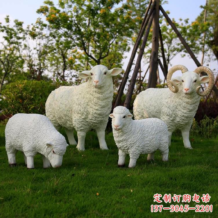 泸州精美玻璃钢动物雕塑
