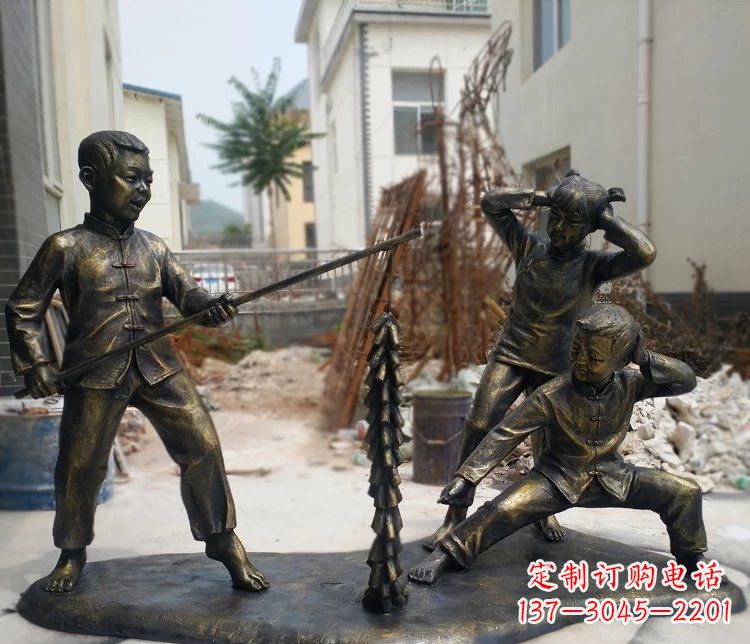 泸州精美儿童铜雕,为孩子们带来欢乐