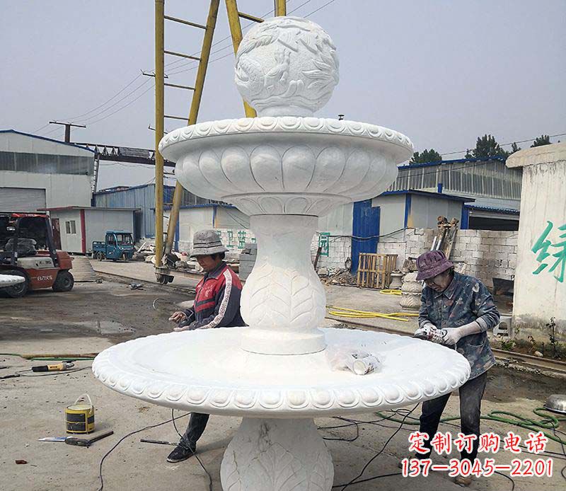 泸州风水球喷泉石雕塑