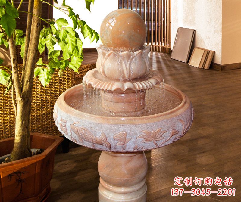 泸州风水球石雕图片