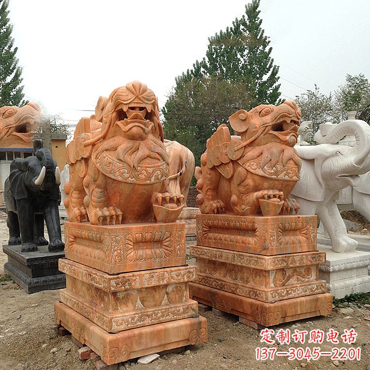 泸州豪华高饱和度貔貅雕塑