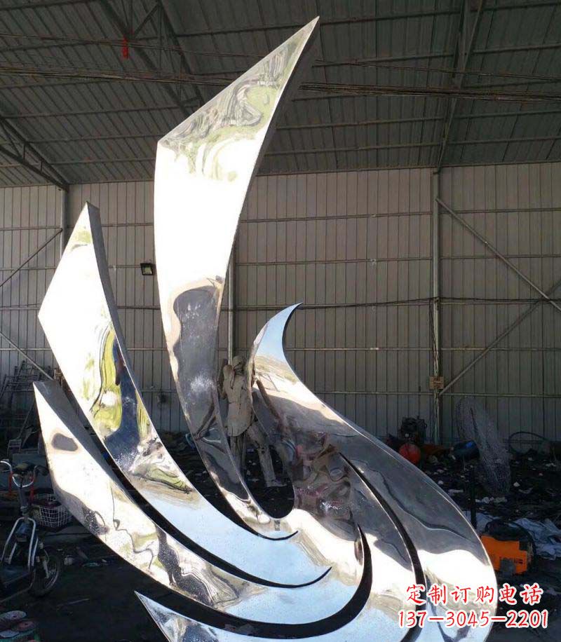 泸州精巧不锈钢和平鸽雕塑