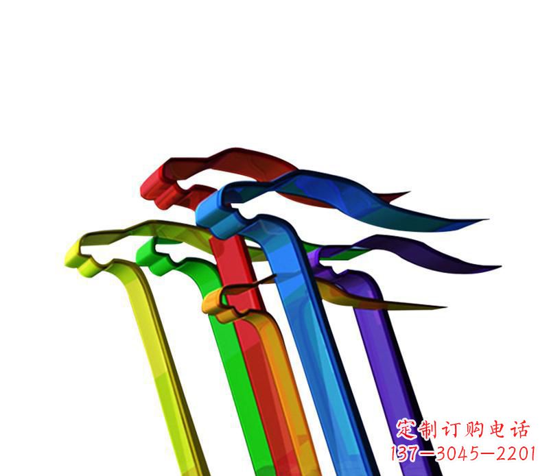 泸州欣赏性强的不锈钢飞翔飘带景观雕塑