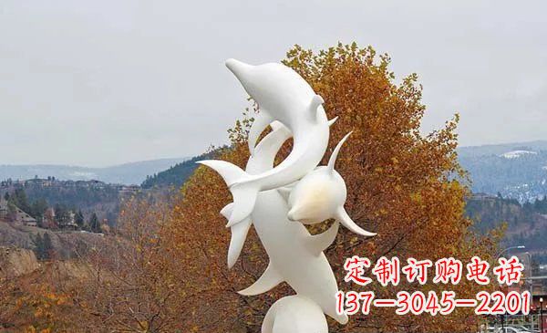 泸州山东中领雕塑海豚雕塑让自然之美悠然而生