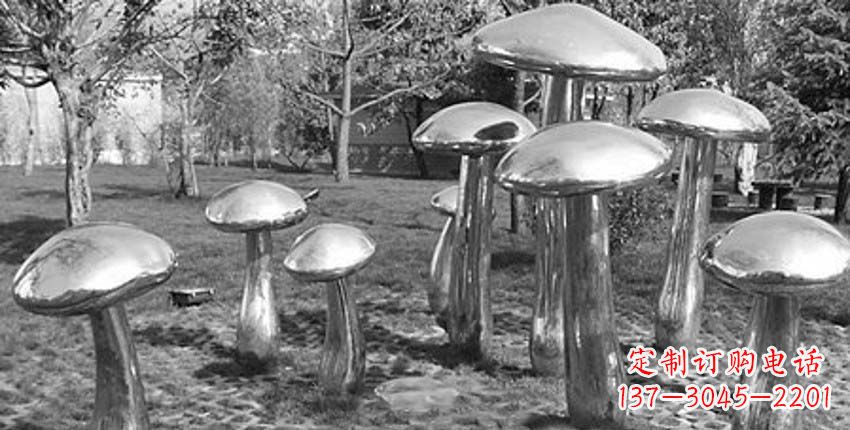 泸州萌芽之美,蘑菇景观雕塑