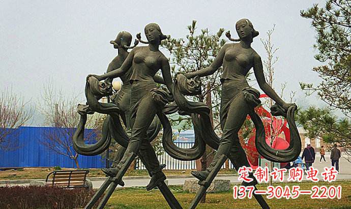 泸州中领雕塑精美女孩雕塑