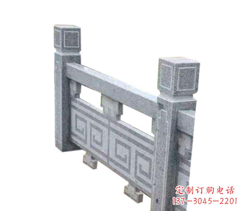 泸州精美大理石护城河栏板雕塑