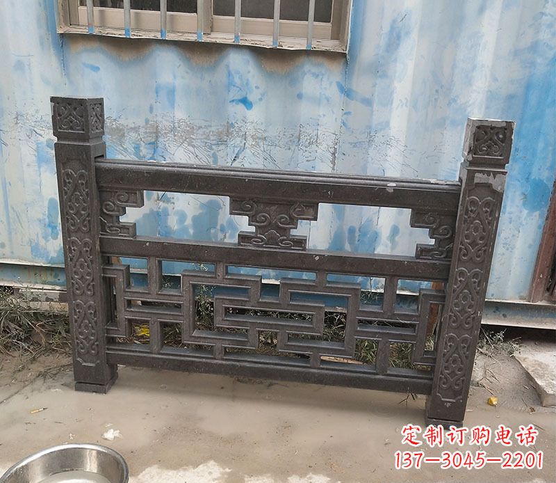 泸州集乐馆大理石栏板雕塑