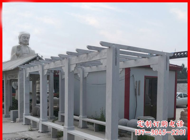 泸州 专业定制公园大理石石雕长廊