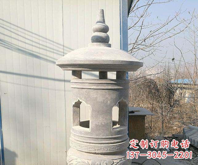 泸州精美公园大理石石灯雕塑