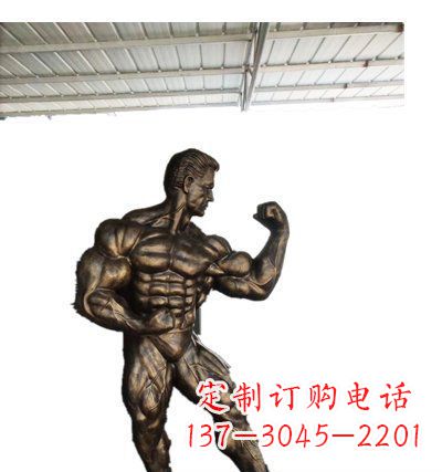 泸州优质铜制大力士雕塑