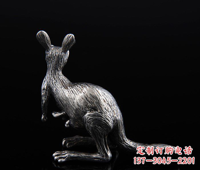 泸州精美的袋鼠铜雕