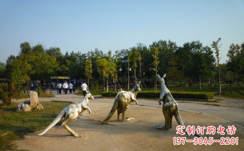 泸州高质量袋鼠铜雕