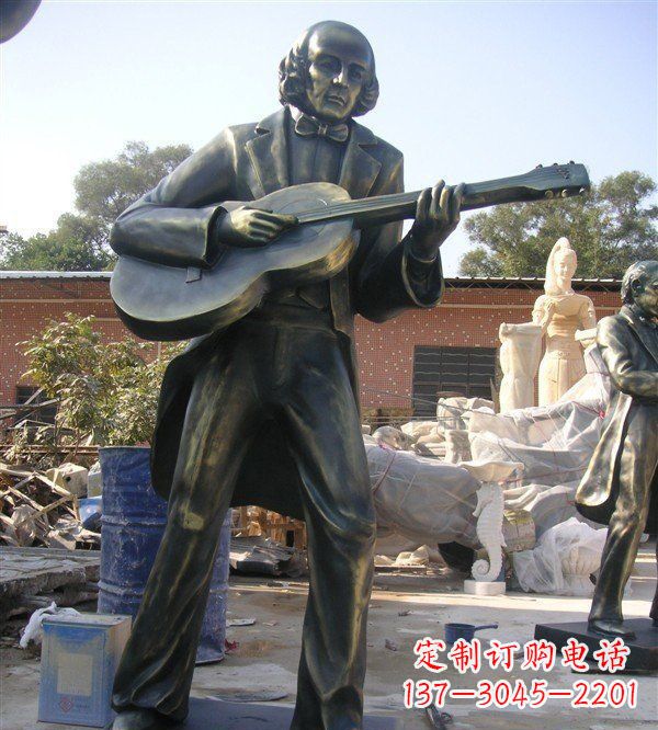 泸州高端精致吉他雕塑
