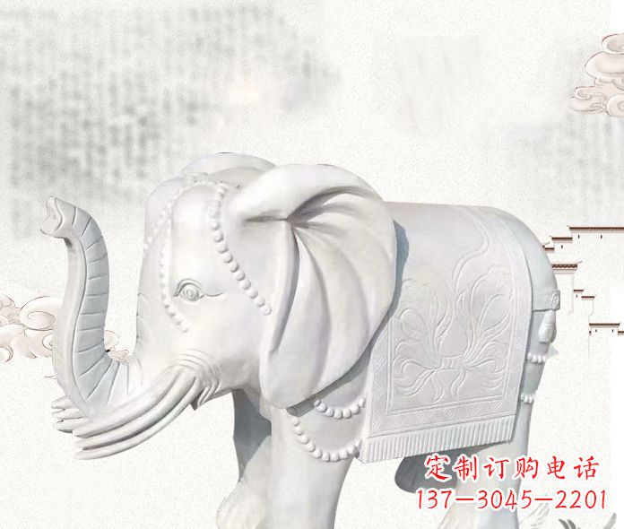 泸州大象雕塑——十分优雅的艺术品