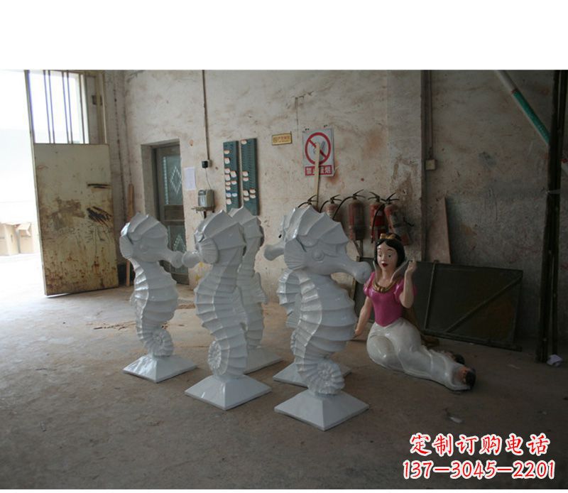 泸州精美海马石动物雕塑