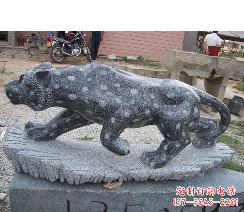 泸州华美动物猎豹石雕