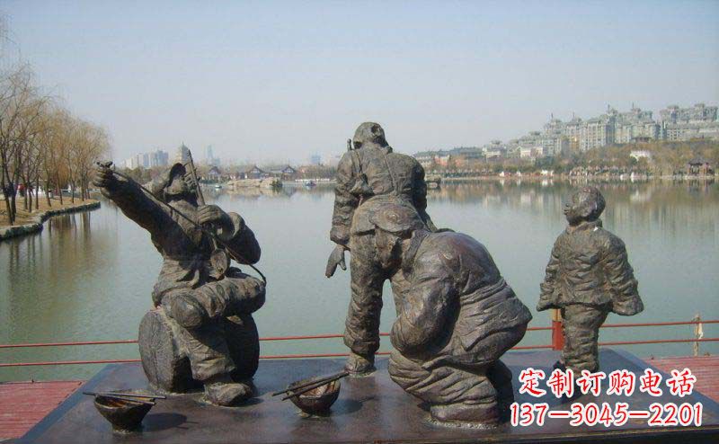泸州精美中式二胡雕塑