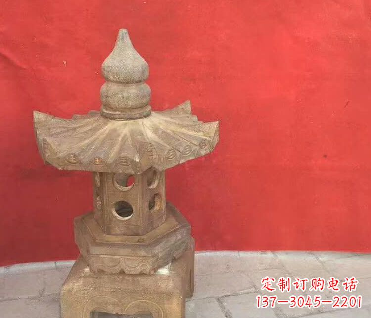 泸州公园仿古石灯石雕