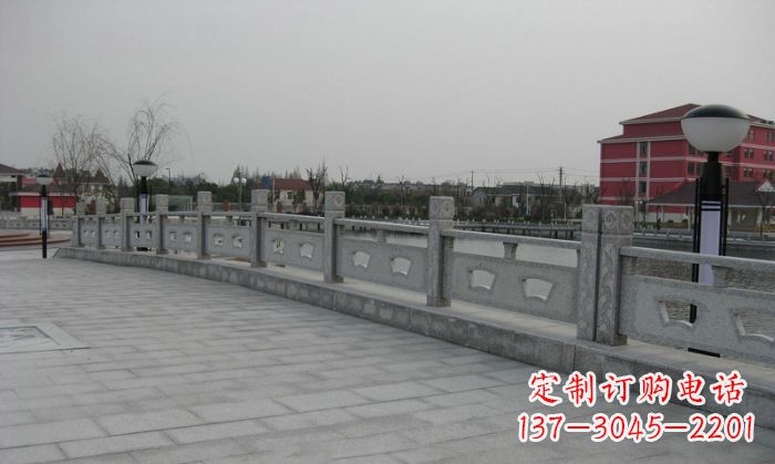 泸州公园仿古石栏板 (2)
