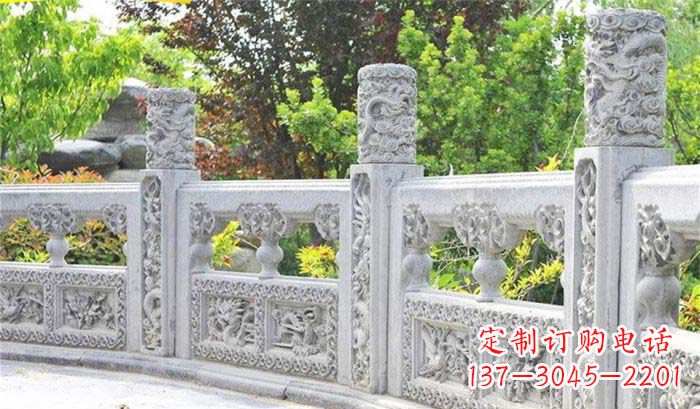 泸州公园仿古石栏板雕塑