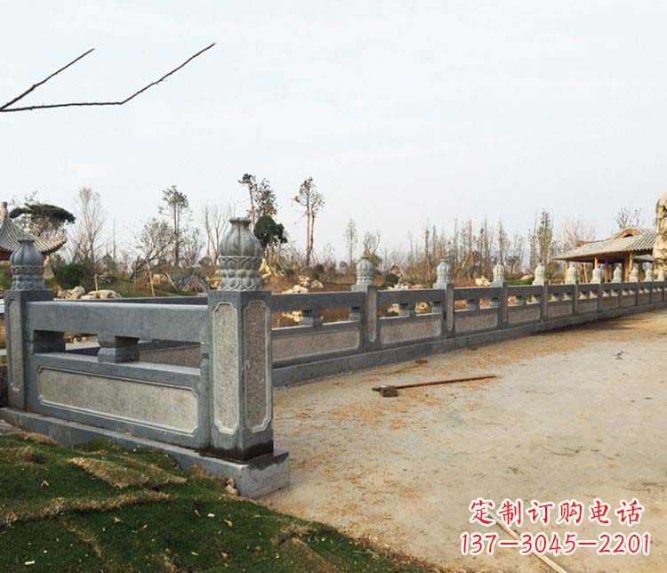 泸州公园仿古石栏板景观石雕 (3)