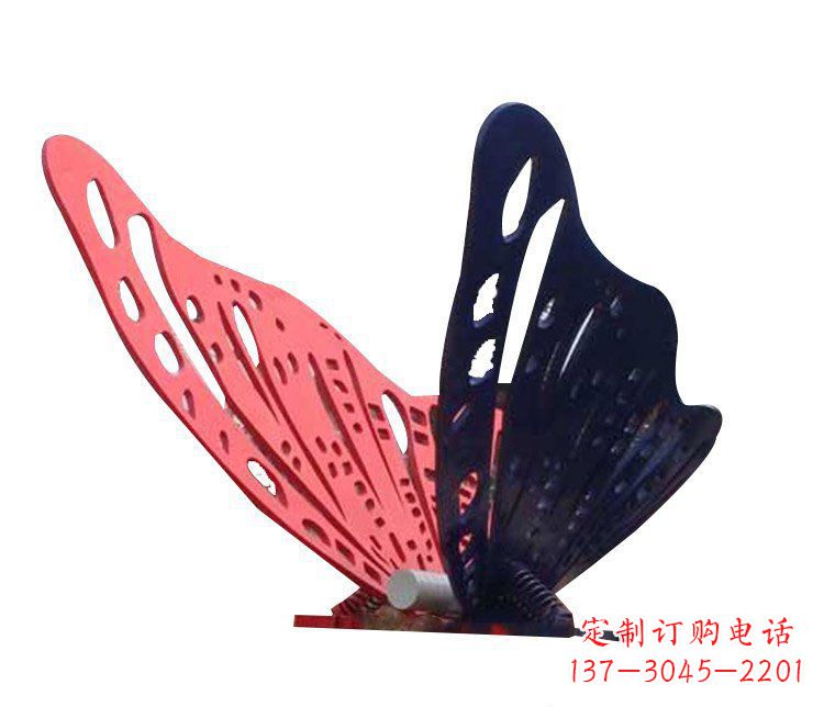 泸州精致纯粹,不锈钢蝴蝶雕塑