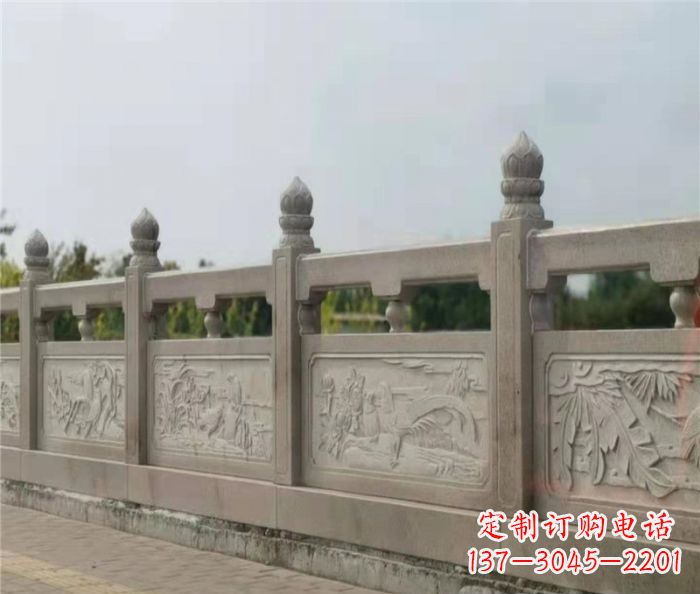 泸州泰山大理石浮雕栏板雕塑