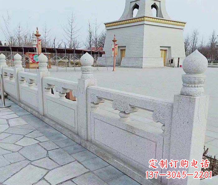 泸州精美大理石栏板石雕