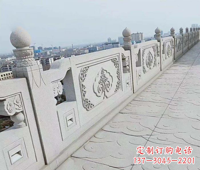 泸州精美大理石栏板雕塑