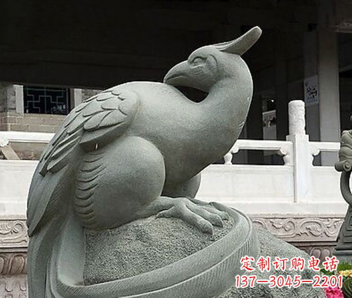 泸州公园景观凤凰石雕