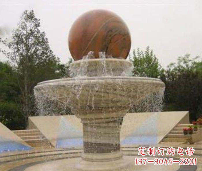 泸州精致禅意风水球雕塑