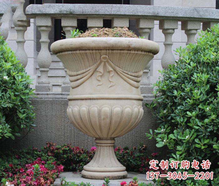 泸州欧式风格花盆雕塑