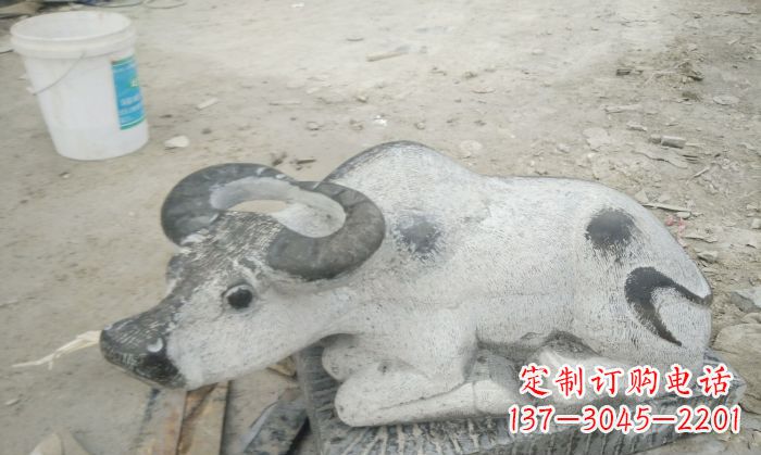 泸州公园景观孺子牛石雕