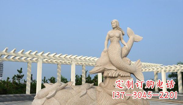 泸州中领雕塑 | 精致海豚雕塑