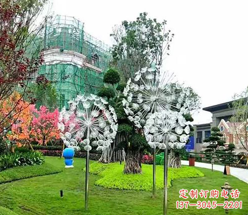 泸州公园蒲公英雕塑