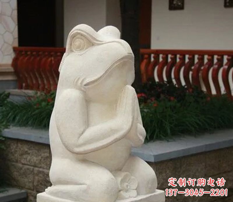 泸州中领雕塑精美绝伦的青蛙石雕